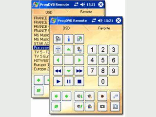 Erweiterung f�r ProgDVB um einen PocketPC als Fernbedienung zu verwenden.