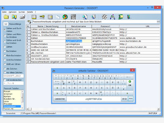 Software zur Generierung und Verwaltung von Passw�rtern.