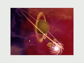 Ferne Galaxien mit schwarzen L�chern, Sternennebel usw.