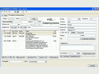 Software zur Erstellung von Angeboten.
