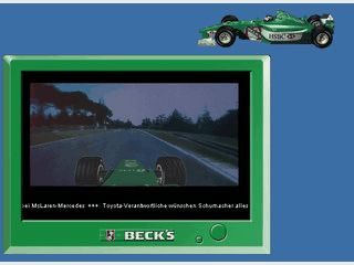 Der kleine Formel1 Flitzer zeigt aktuelle Nachrichten zum Thema Formel 1.