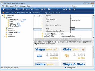 Anti-Spam-Modul zur Integrierung in vorhandene Email-Software.