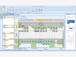 Flexibles System zur Planung verschiedenster Ressourcen.