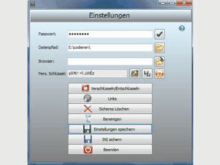 Tool zum Schutz der Privatsph�re. Ben�tigt keine Installation auf dem Rechner.