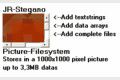 JRStegano .net component 1.2