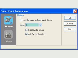 Automatischer Auswurf von Datentrgern beim Beenden von Windows