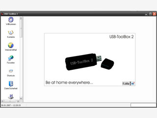 Tool-Sammlung mit verschiedenen Funktionen fr den USB Stick.