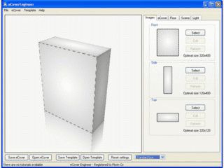 Grafik-Tool zur Erstellung so genannter Boxed-Cover