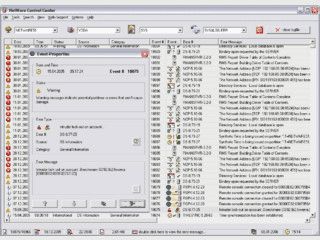 NetWare Control Center ist ein Logfile- und Ereignis-Viewer