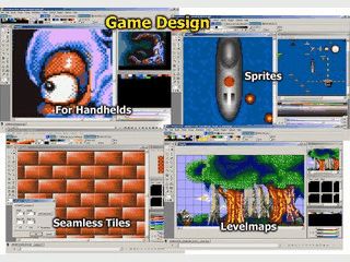 Werkzeug zum Erzeugen von animierten Bitmap Grafiken. z.B. f�r Spiele