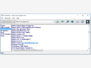 Umfangreiche und kombinierbare Whois Abfragen