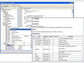 Software fr die Arbeit mit dem MS SQL Server. Source-Dokumentation