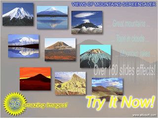 Bilder von Gebirgen, Gebirgsketten und Gebirgsseen