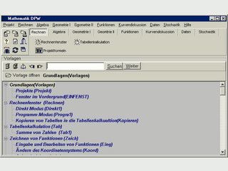 Mit DPW knnen Sie mathematische Aufgaben problemlos und komfortabel lsen.