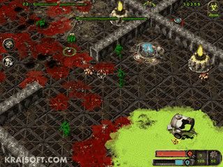 Stimmungsvoller Shooter in dem Sie Ihren Spieler aus der Vogelpersektive steuern