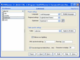 Erstellt automatisch PHP Seiten zur Abfrage, Bearbeitung von MySQL Datenbanken