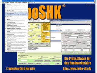 Umfangreiche Profisoftware fr das Handwerksbro.