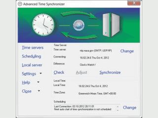Synchronisiert die Uhrzeit Ihres Computers mit einem Zeit-Server