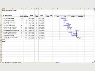 Erstellen und Verwalten von Projekten mit Gant-Charts in MS Excel