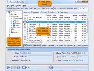 Tool zur Konvertierung von beliebigen Audio-Dateien