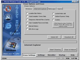Browser-Daten von Netscape, Opera und Internet Explorer sicher lschen