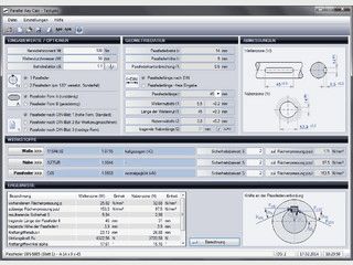 Berechnungsprogramm fr Passfederverbindungen