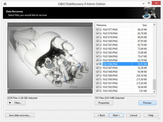 O&O DiskRecovery hilft Ihnen verlorene Dateien zu retten