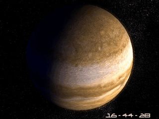 Der Jupiter mit seinen faszinierenden Ringen schont Ihren Bildschirm