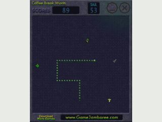 Der Arcadeklassiker Snake als Minispiel