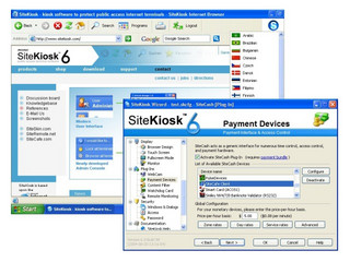 Softwarelösung für öffentlich zugängliche Internet Rechner.
