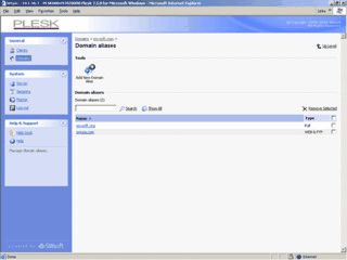 Control Panel für Windows Server basiertes Webhosting