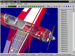 Tool zur Optimierung und Gren-Reduzierung von 3D Modellen