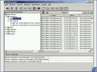 Tool zur Sicherung eines kompletten IMAP Accounts inklusive aller Mails