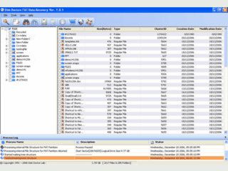 Umfangreiche Software zur Datenrettung auf FAT16, Fat32 und VFAT Systemen