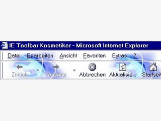 Den Internetexplorer mit Hintergrundbildern veredeln.