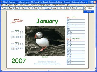 Software zur Erstellung eigener Fotokalender