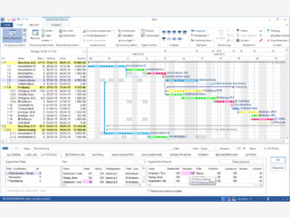 Projektmanagement-Software zur Termin- und Kapazitätsplanung  von Projekten