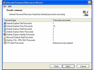 Passwort Recovery fr Internet Explorer, Outlook und DFUE Netzwerk