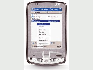 Verschlsselte virtuelle Speicherkarte fr den Pocket PC