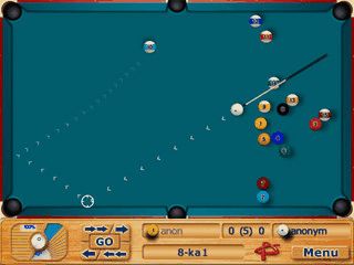 8 verschiedene Pool-Billiard fr den Pocket PC