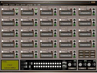 Licht24 Pro ist eine Steuersoftware fr Relaiskarten und digitale IO Karten
