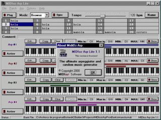 Kompositions-Software fr Midi Musik.