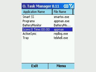 Ein Taskmanager fr Smartphones mit MS Windows Mobile