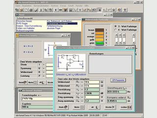 Software fr verschiedenste Berechnungen in der Elektronik