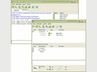 Communication Server fr Instant Messagin in Netzwerken