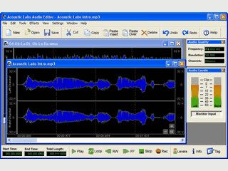 Audioeditor fr WAV, MP3, WMA, OGG und PCM Dateien