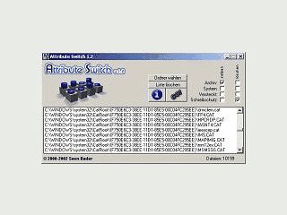 Tool zur nderung von Attributen ganzer Ordner- oder sogar Laufwerksinhalte.