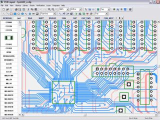 Software zur Erstellung von Bauplnen fr Platinen.