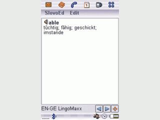 Englisch-Deutsch, Deutsch-Englisch fr Sony Erricson Handys mit Symbian OS