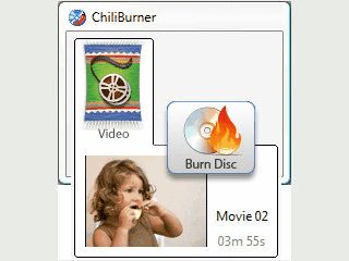 Einfache Erstellung von Video CDs und DVDs